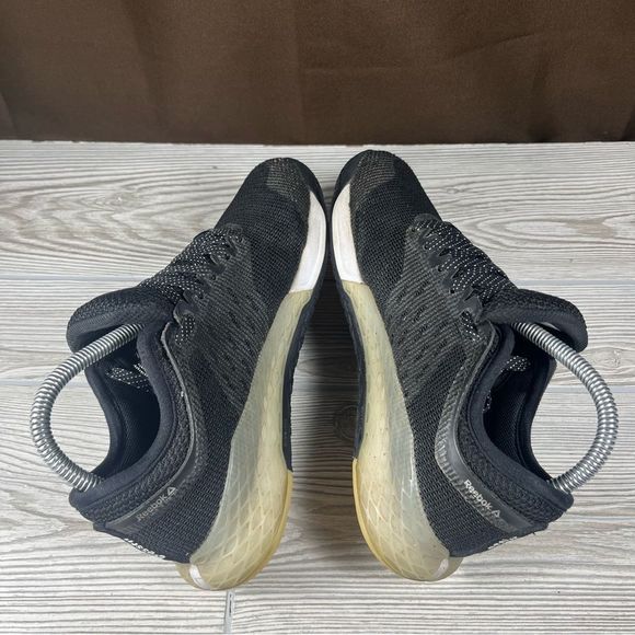 Reebok Womens Nano 9 Womens 7 Black Cross Training Shoes Athletic Sneaker - Picture 5 of 11